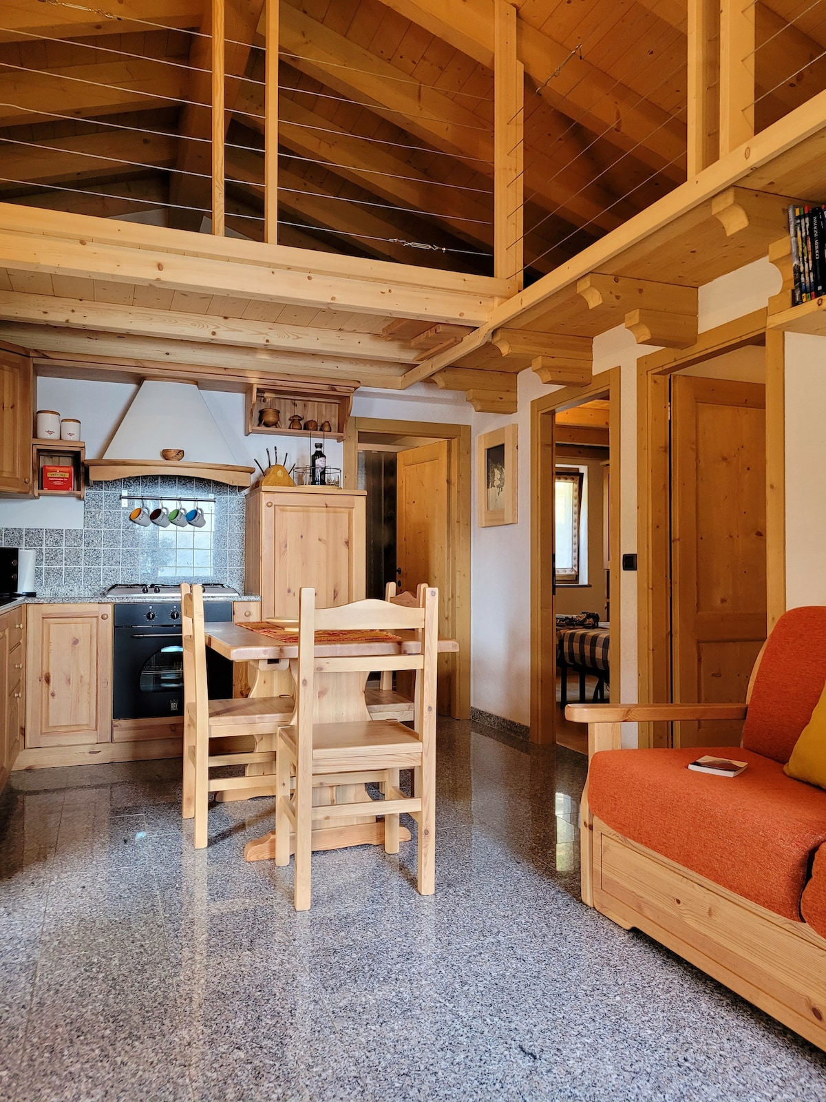 Chalet sulle Alpi Retiche