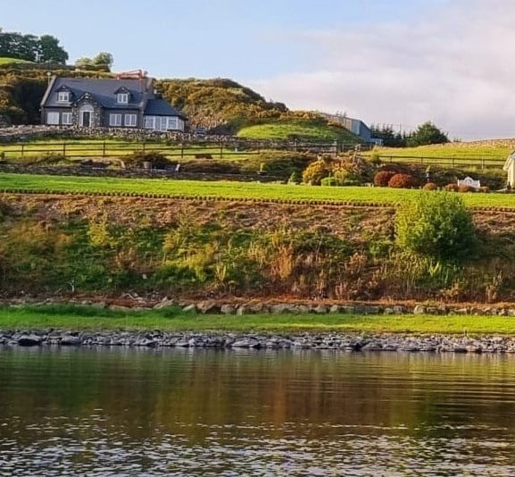 湖滨全景，宽敞， Connemara Galway