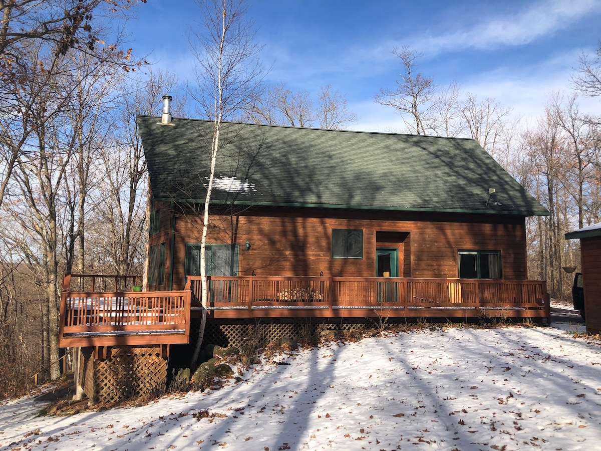 Winter Retreat on Sand Lake