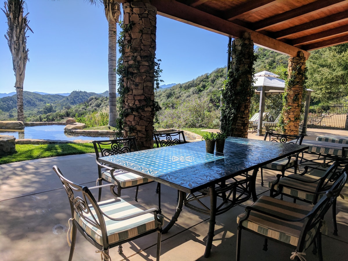 占地40英亩的Ojai Vineyard Estate