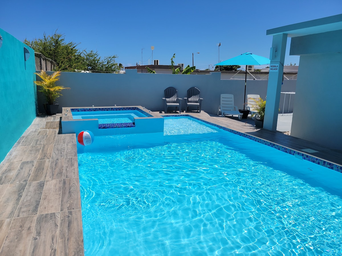 带暖气的加勒比太阳
私人泳池