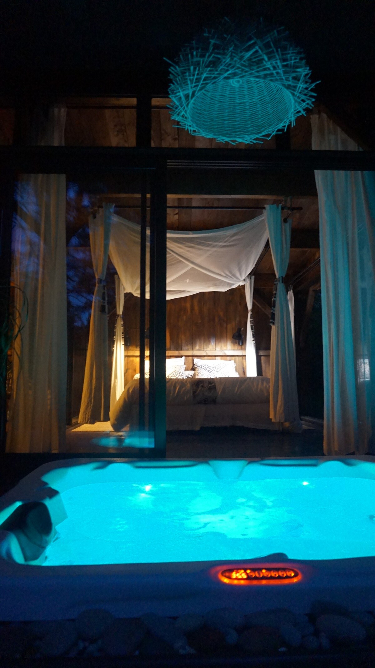 Cabane Lodge et spa sud Gironde