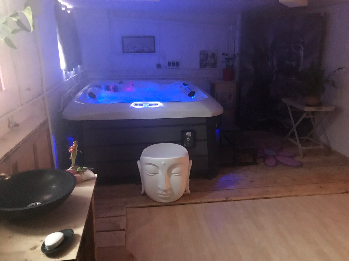 LA MAISON DU BIEN-ÊTRE Chambre à louer 2 Sauna Spa