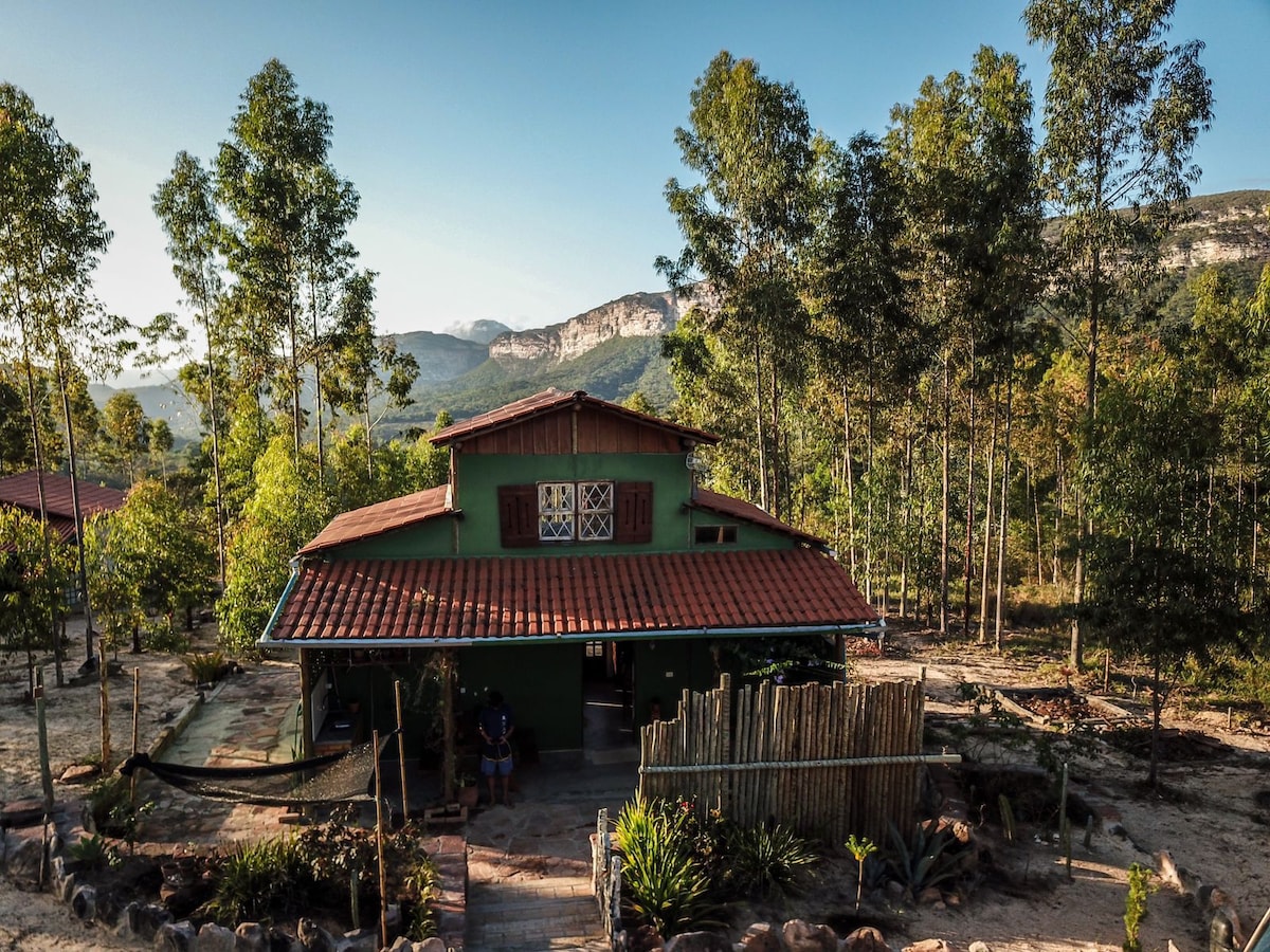 Casa na montanha / A casa do montanhista