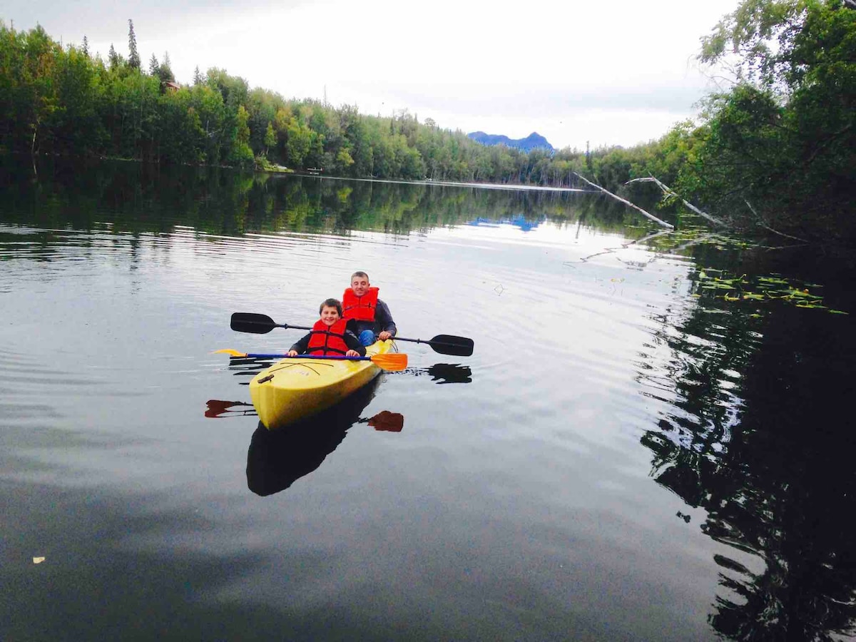 Trout Fishing Lake Front-Mt. 景观-鱼/游船/徒步*