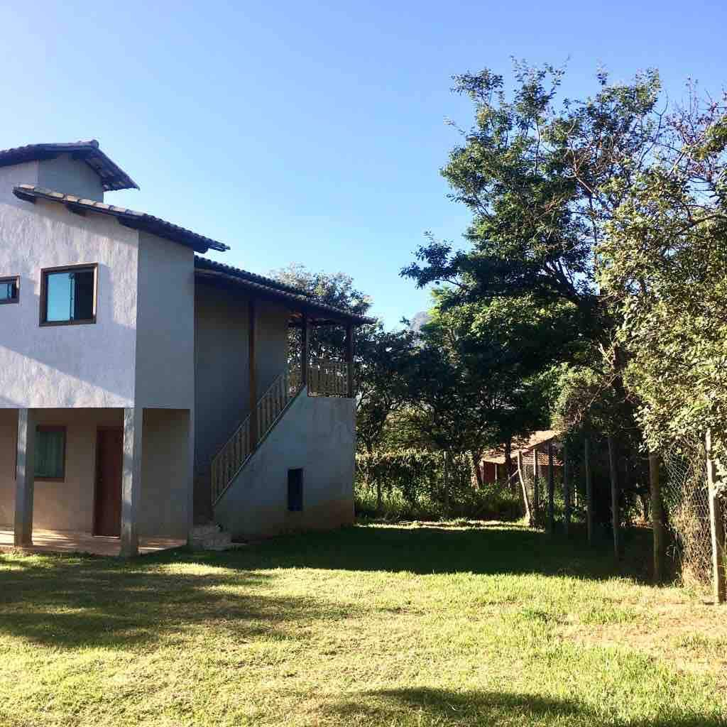 Chalé com vista no centro de Lapinha da Serra