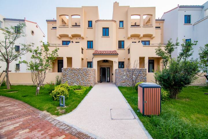 阿那亚地中海风情蓝调亲子家庭洋房 - appartements à louer à