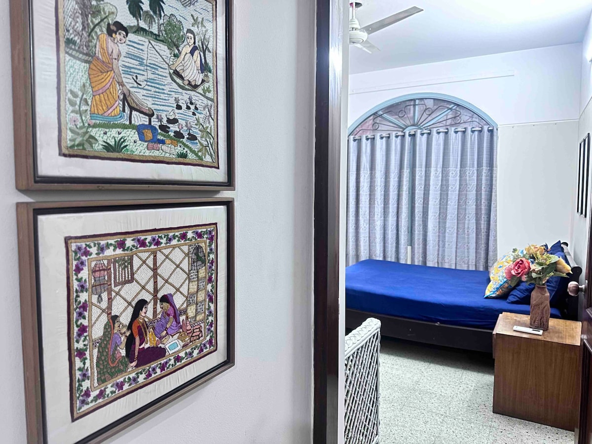 Shyamoli广场附近可爱、安全、舒适的房间