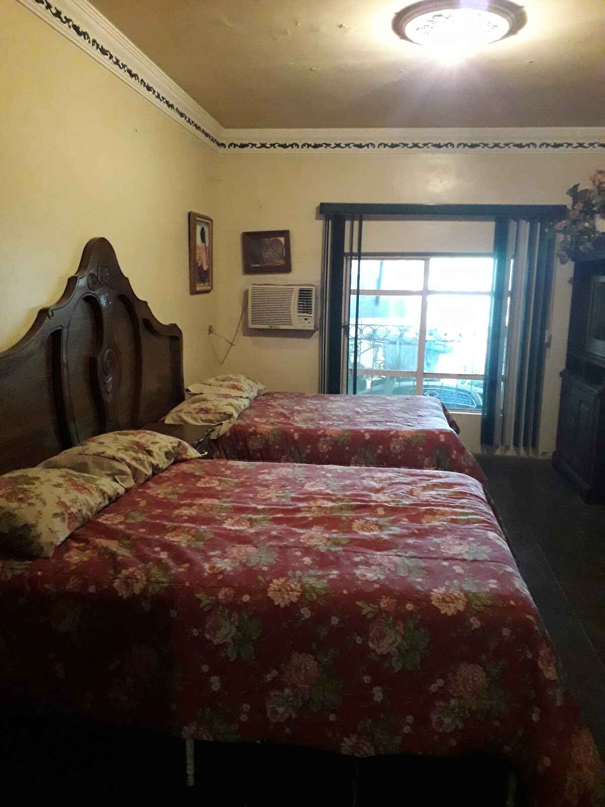 Casa Blanquita; 2张1.8米宽双人床
