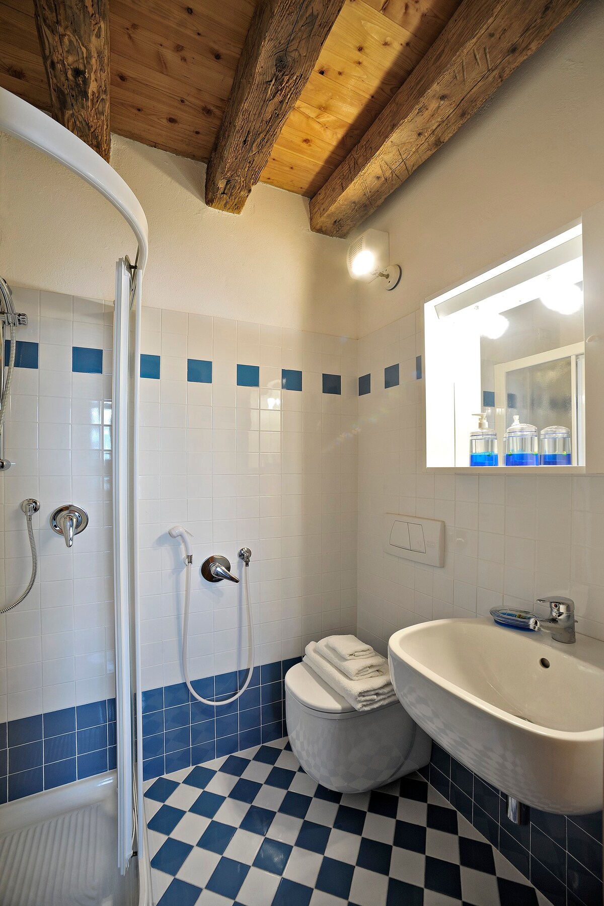 1) Treviso附近配备独立卫生间的单人房