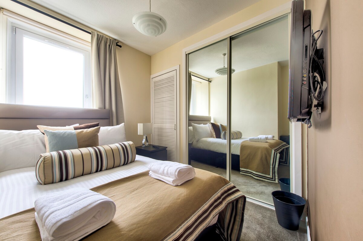 5号酒店式公寓2间卧室、新鲜格拉斯哥（ Glasgow ）