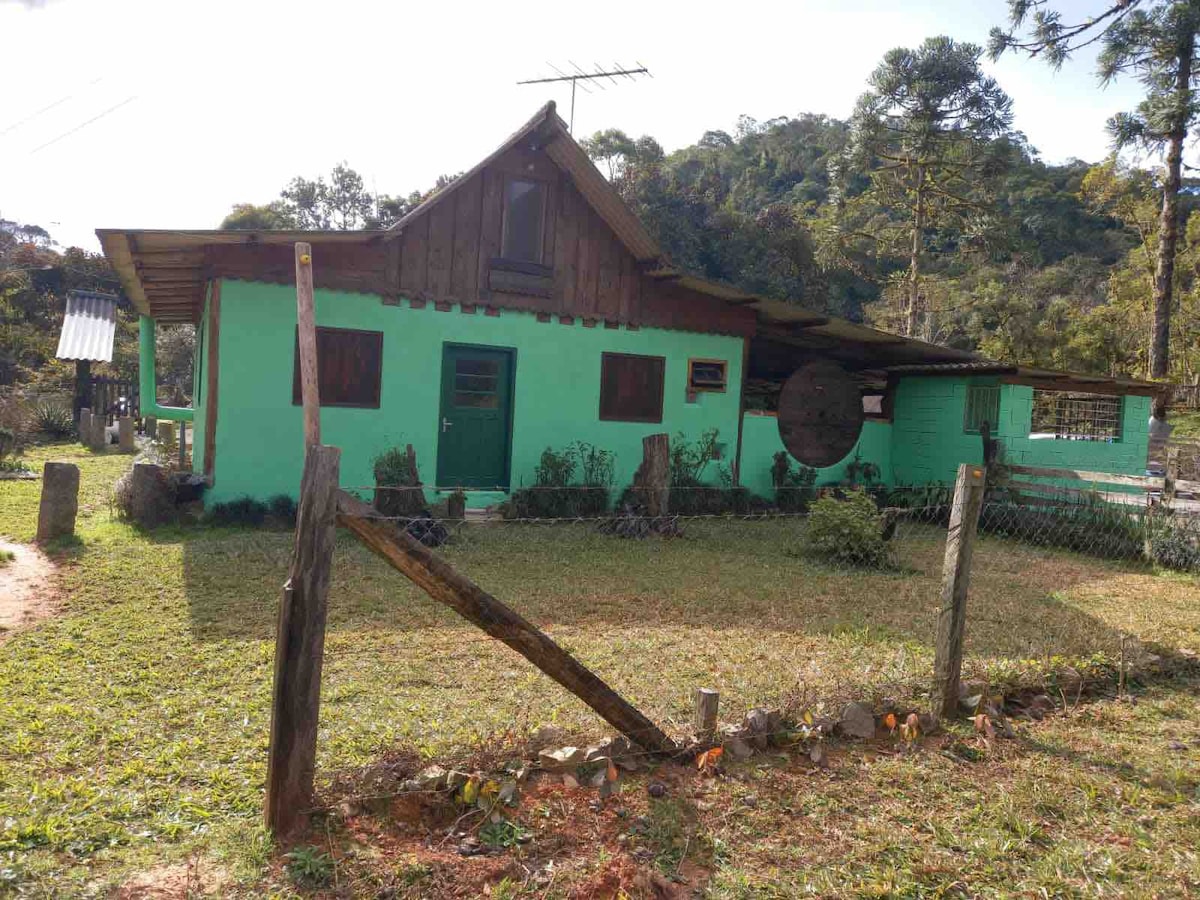 Casa de campo no Rio Manso em Jaraguá-Sc