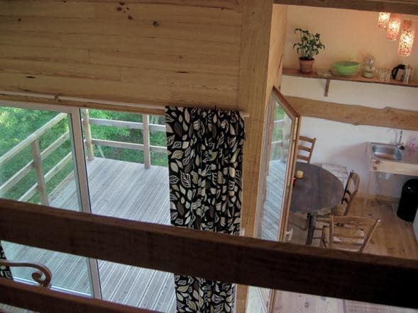 Log Cabin-Family-Ensuite-Countryside View-Cabane perchée