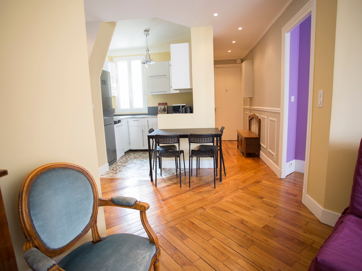 Parisien flat 2 minutes from Paris centre