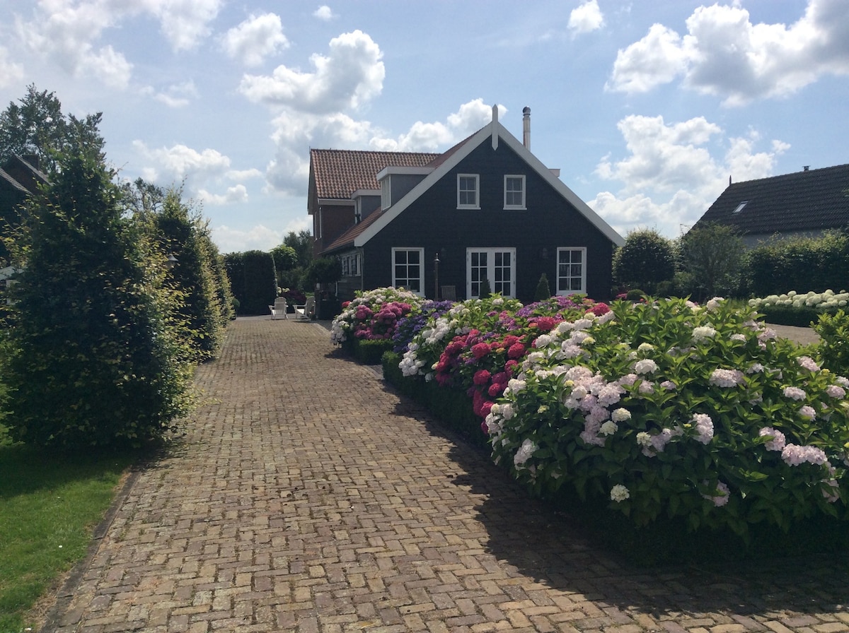 dordrecht/R 'dam/Biesbos/Kinderdijk附近的小屋