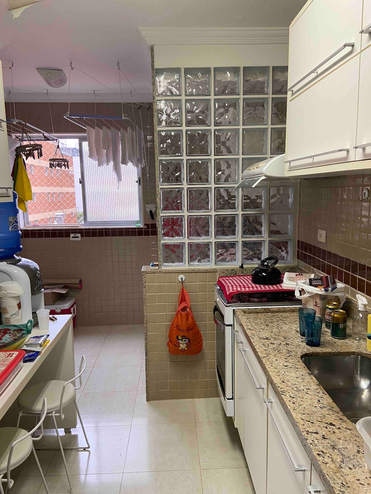 Apartamento charmoso na praia da enseada