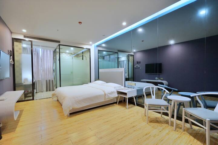 广州妃子笑艺术酒店 精品大床 轻奢风格 新塘港口大道333号 近13号