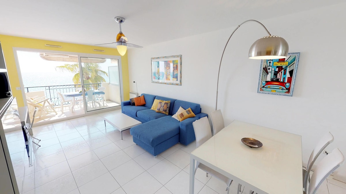 Magnificient facing sea 3rooms with terrace and garage