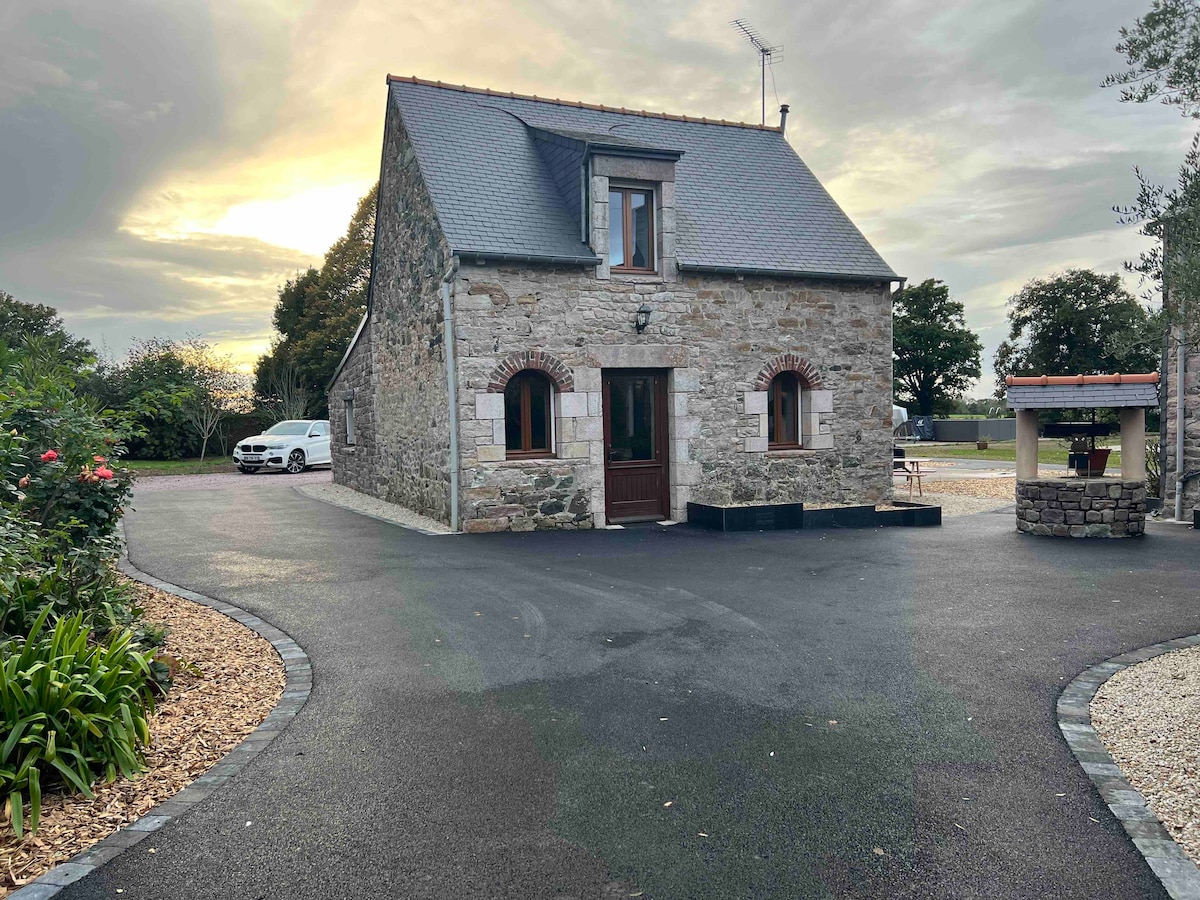 Maison chaleureuse à 3kms des plages