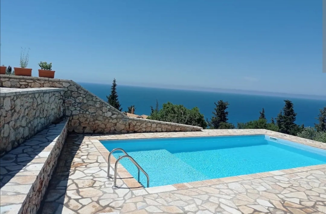 Villa ioli at the sea breathtaking view & sunset