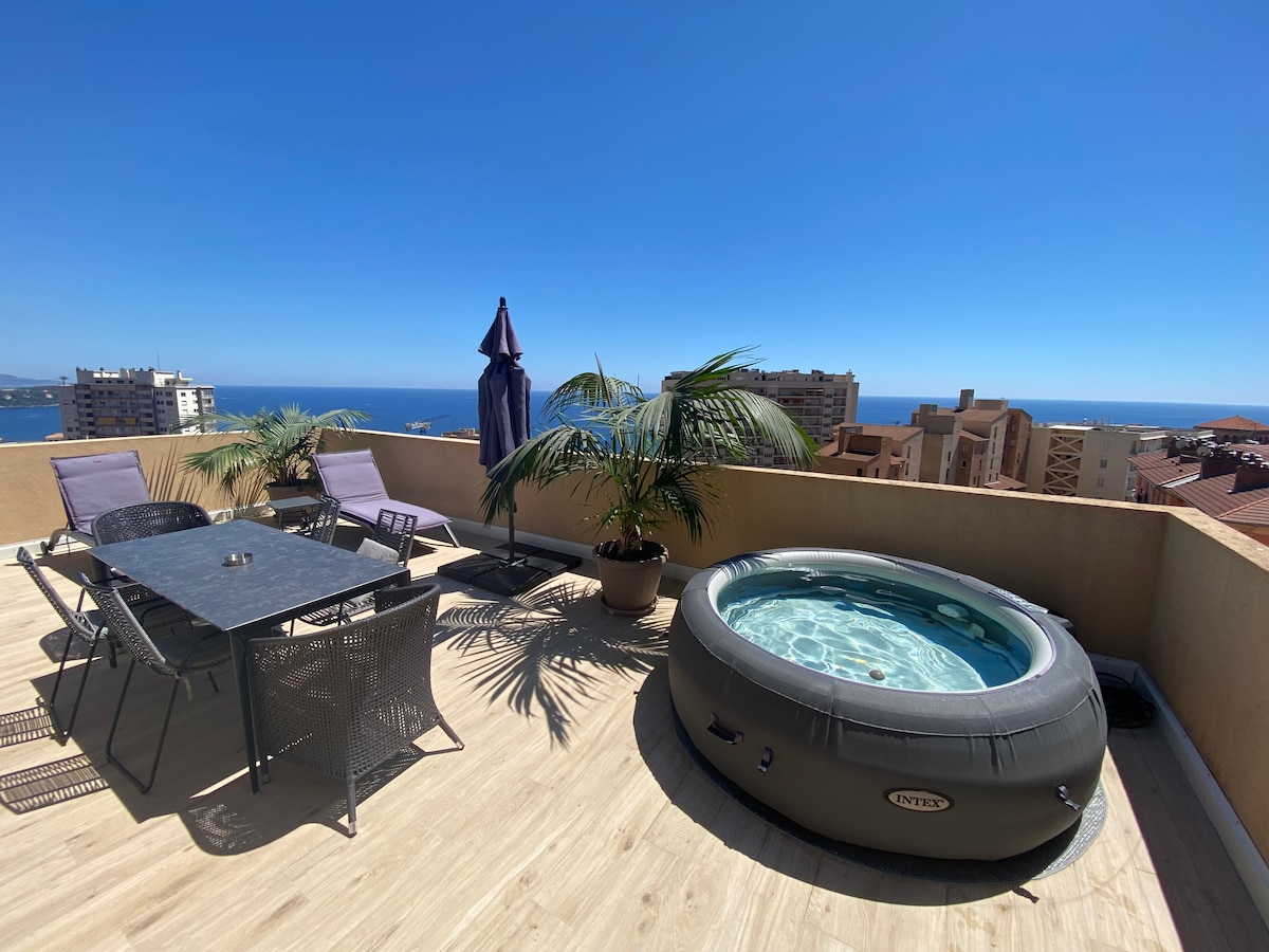 💎Exclusive💎PENTHOUSE💎SEAVIEW border MONACO+parking