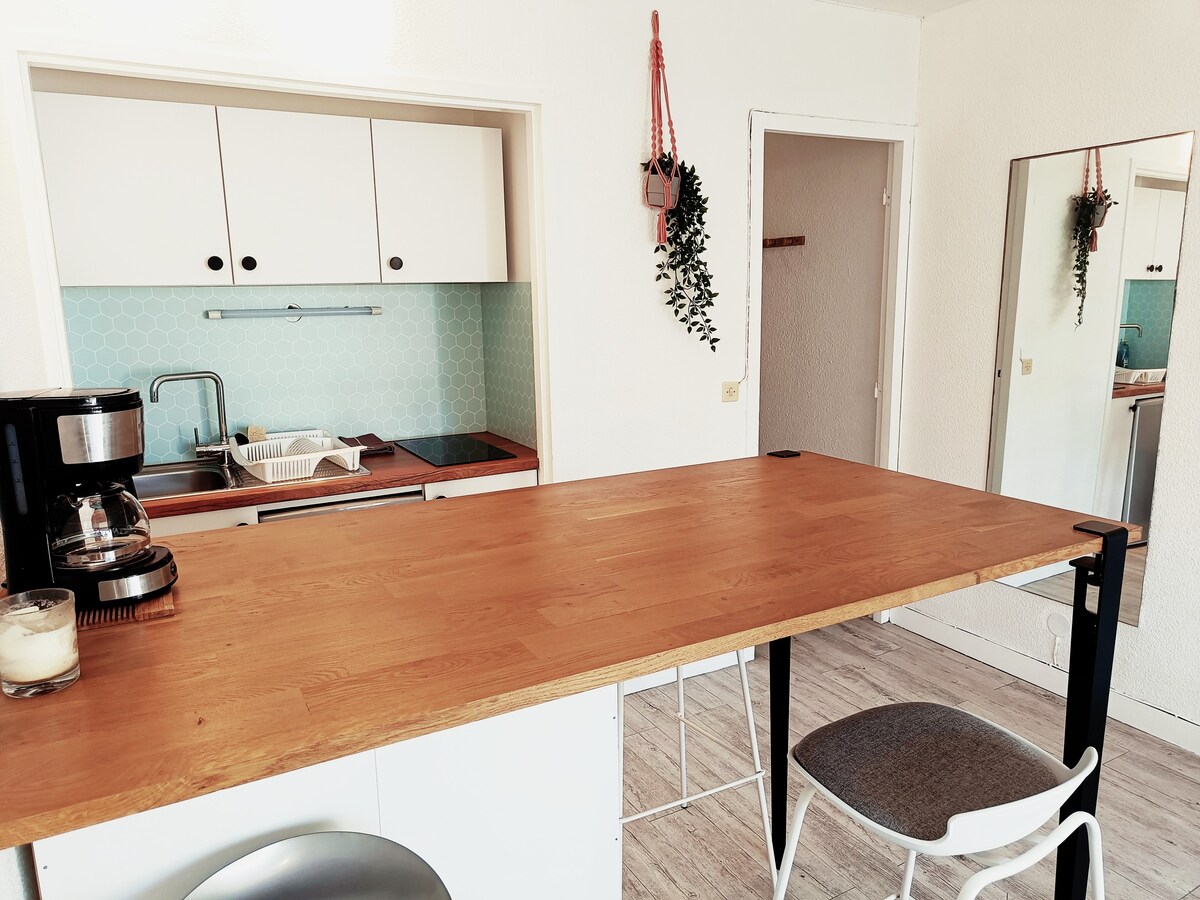 Studio bord de mer entre Biarritz et Anglet