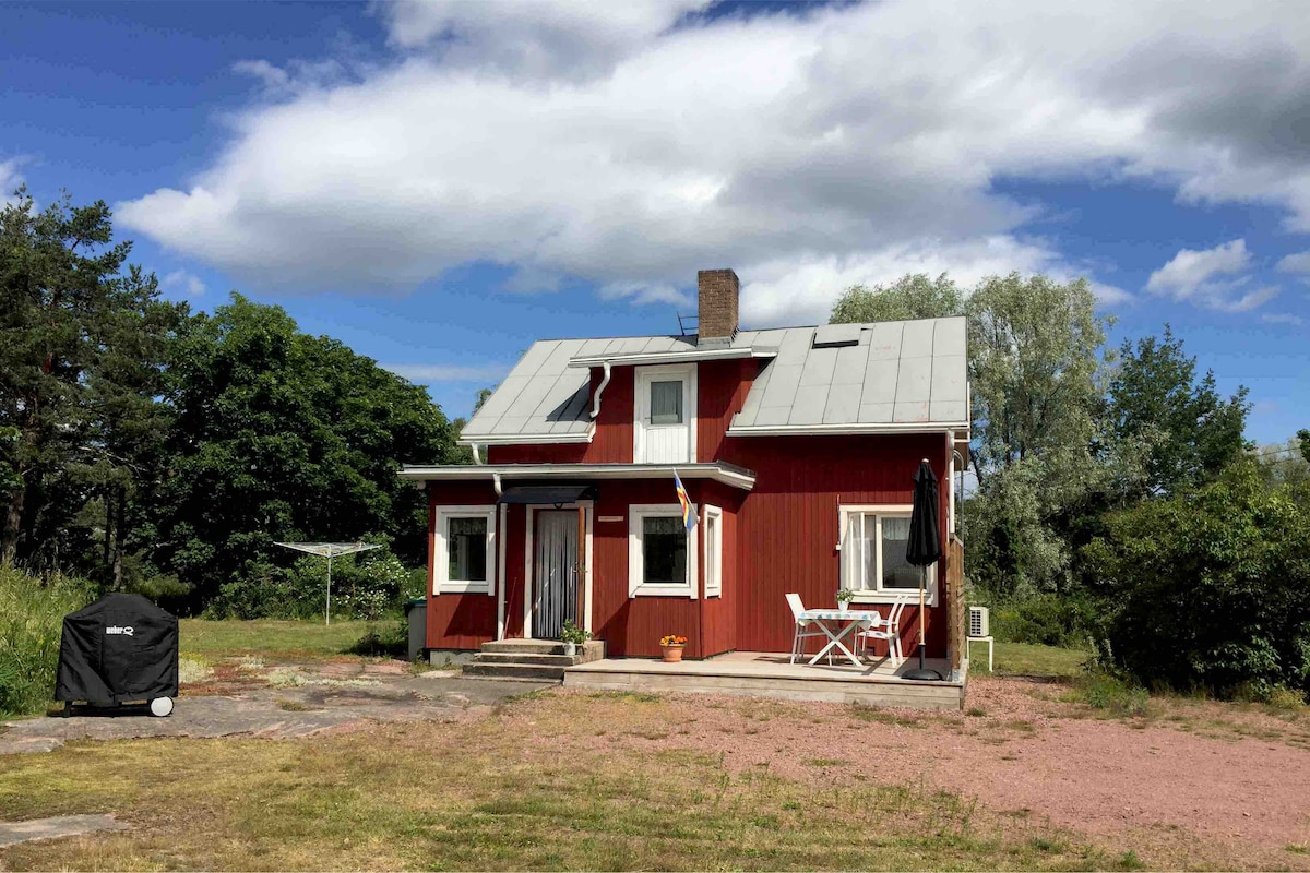 Åland ， Kastelholm/Bomarsund附近健康迷人的房子
