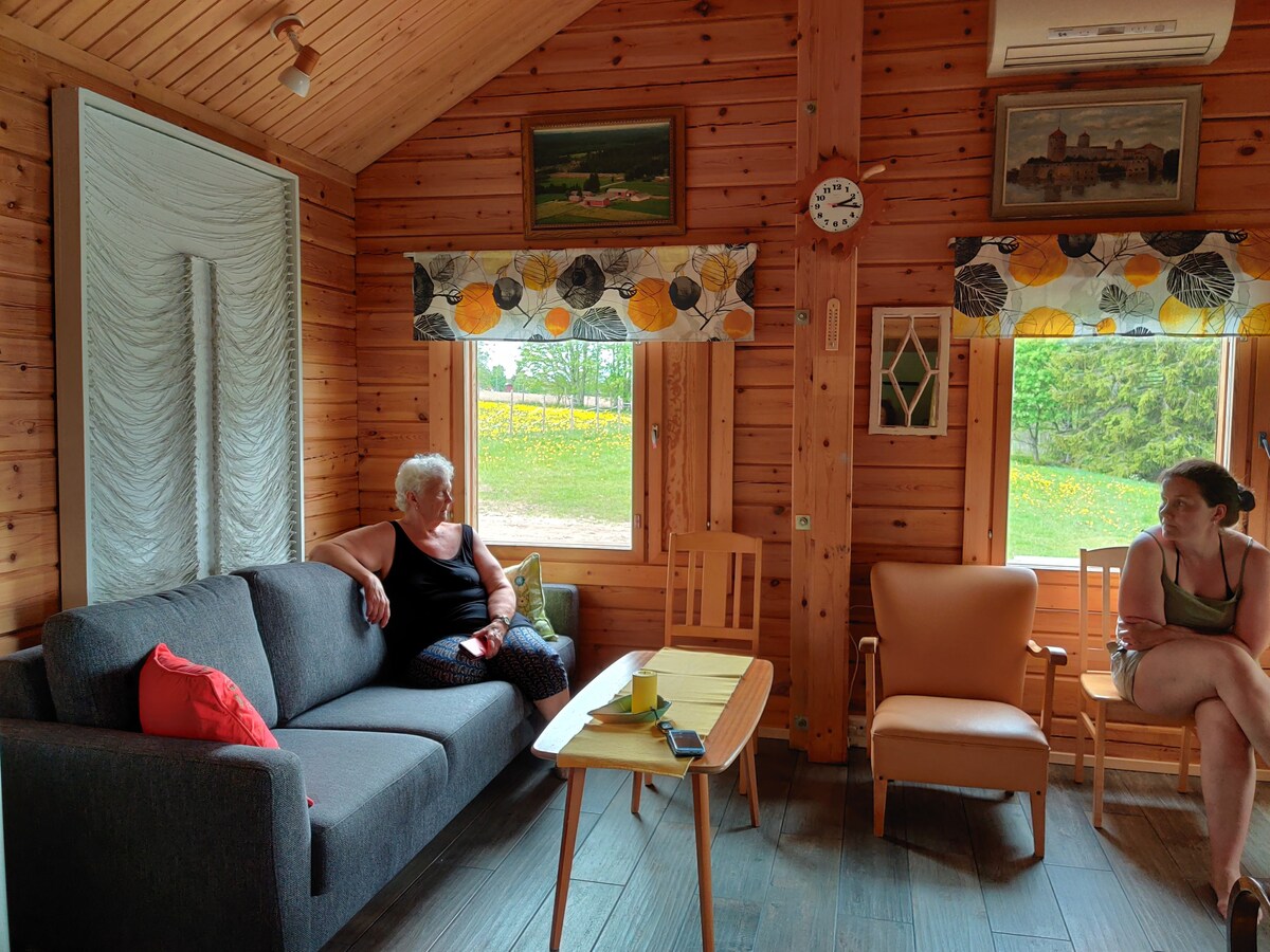 农场湖畔舒适小屋