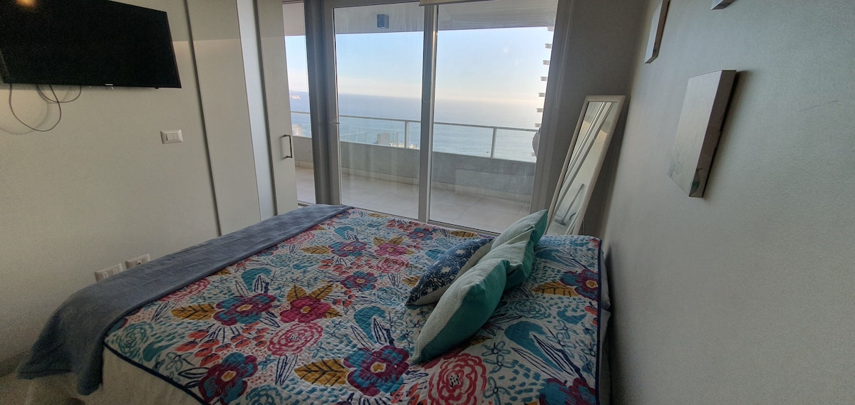 Apartamento con vista al mar