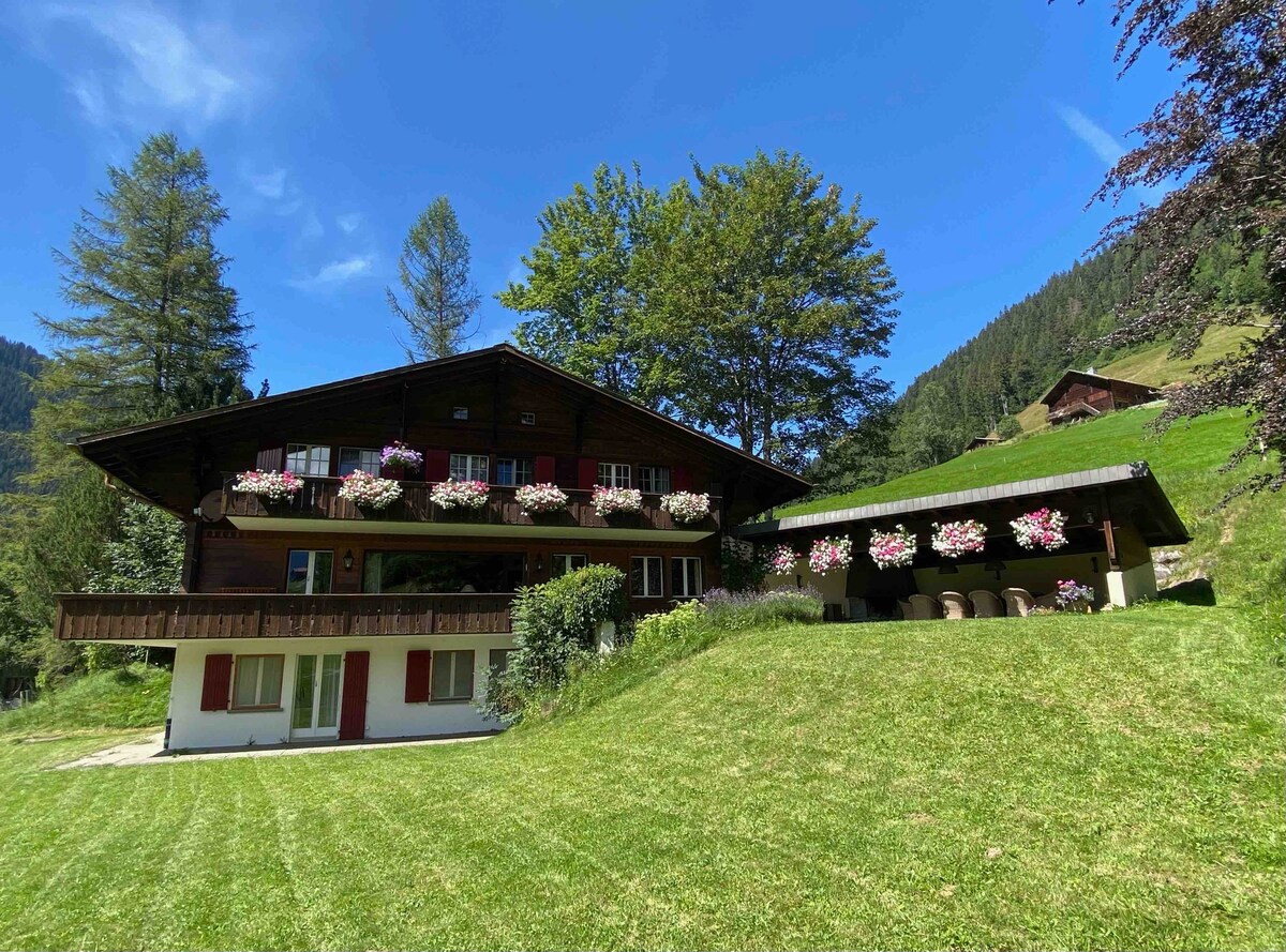 Gstaad附近精致宽敞的度假木屋
