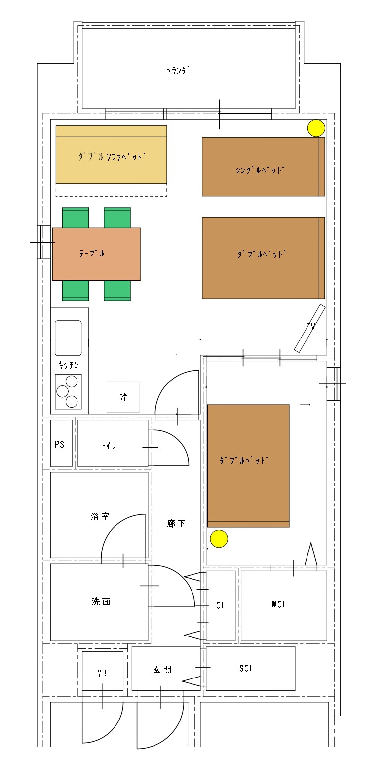 市中心★全新购物中心距离地铁★无线网络仅★3分钟路程★