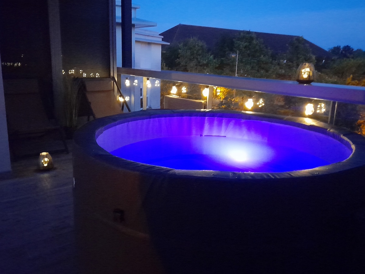 Appartement avec Terrasse couverte et Jacuzzi