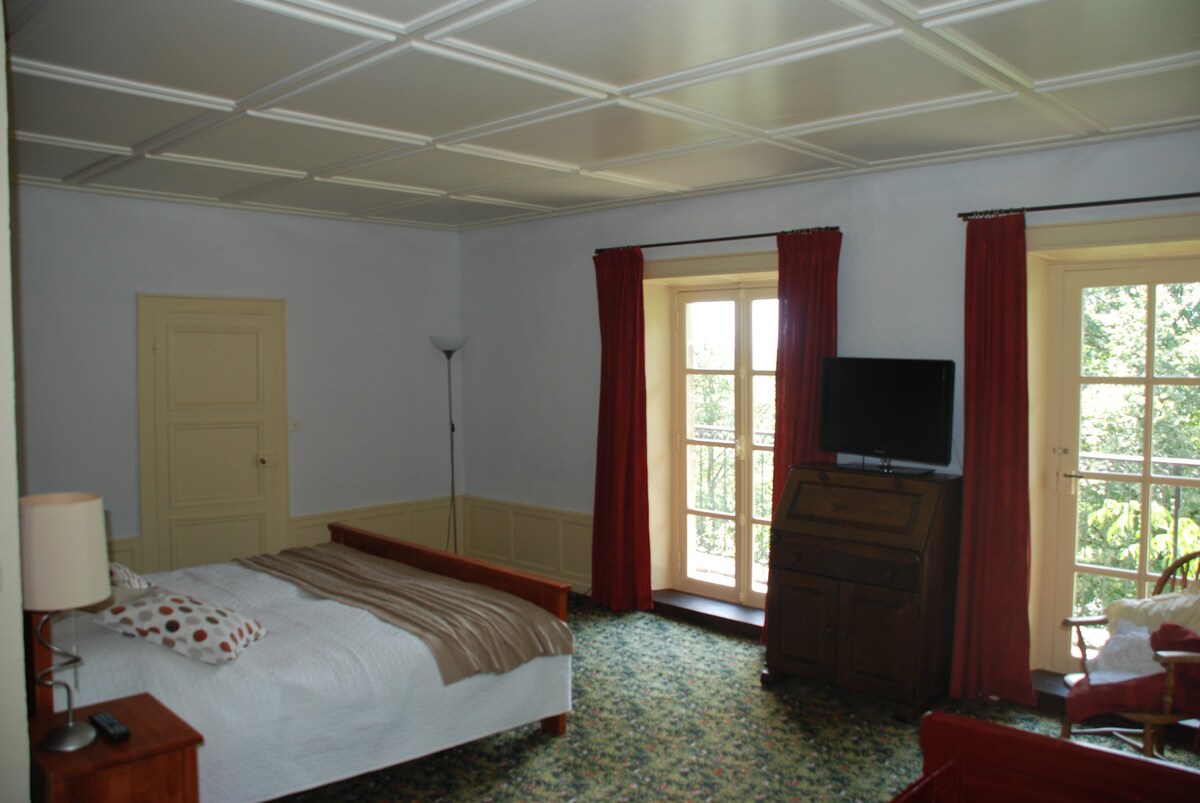 Chambre d 'Hotes、Chateau Le Bois ，含早餐。