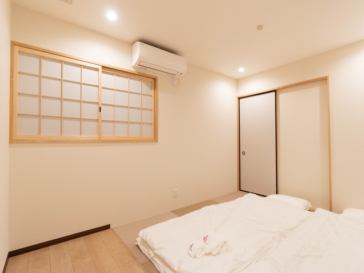 Hanastay花渓居 · 南（Minami) 全新开业 55m²大空间 和室榻榻米 免费Wi-Fi