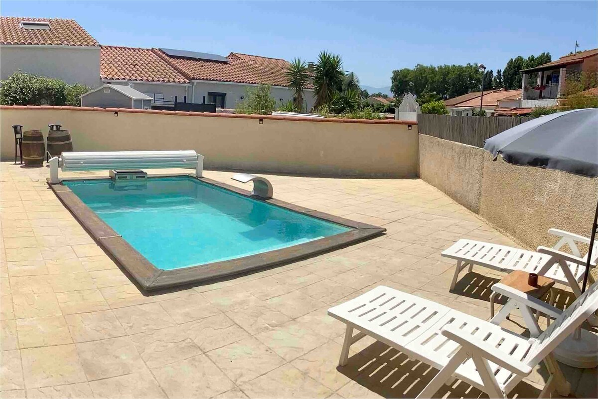 Maison avec Piscine privée + Clim proche de la mer