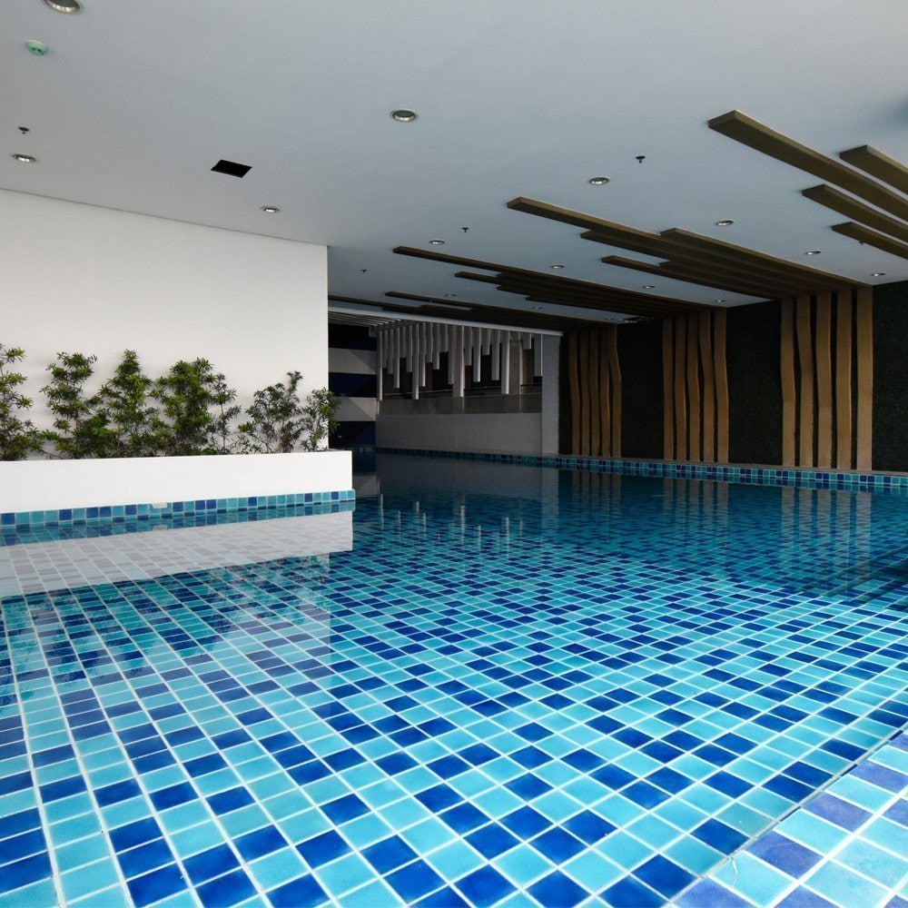 带泳池和健身房的整套公寓@ Vista Katipunan