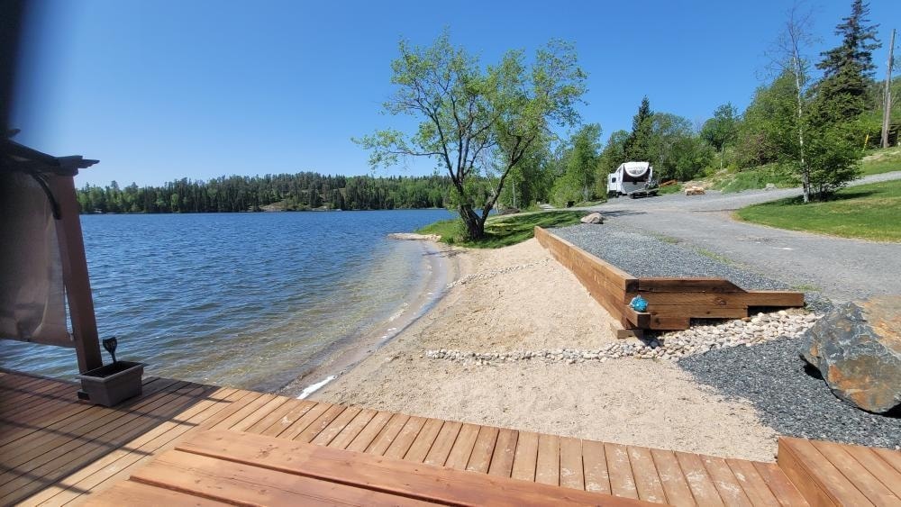 Waterfront Lake House Log Cabin