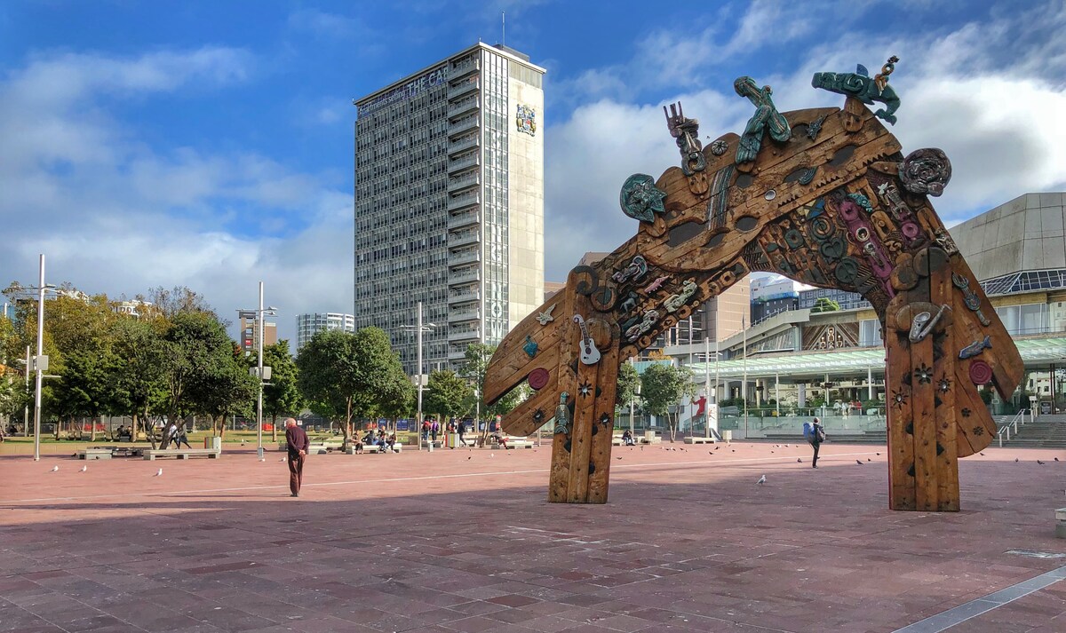 奥克兰市政厅（ Auckland Town Hall ）的1卧室公寓