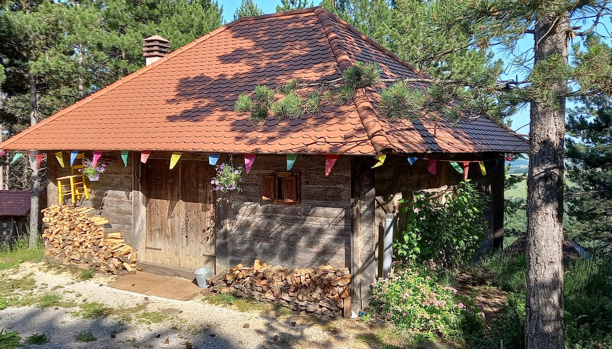 The Little Cabins in the Woods, nr Divcibare