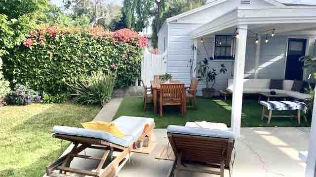 Charming Home: 2BR House, Sunny Backyard & Office