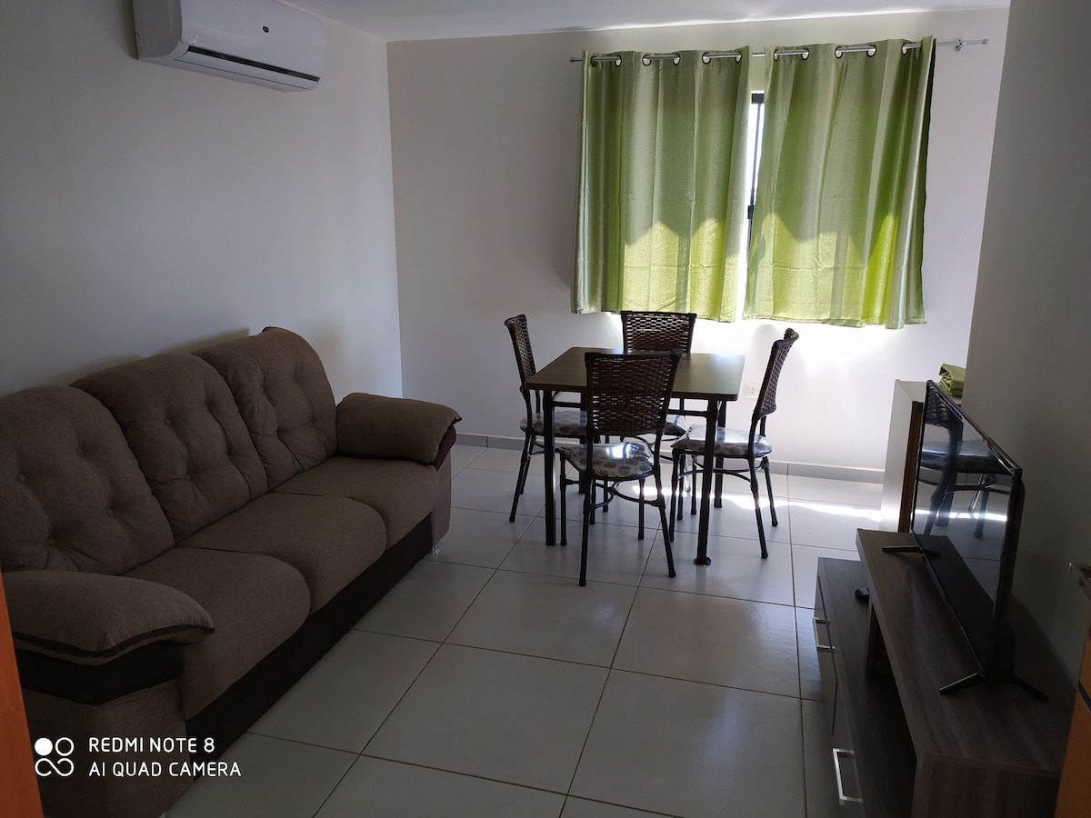双卧室公寓，可欣赏伊泰普（ Itaipu ）景观