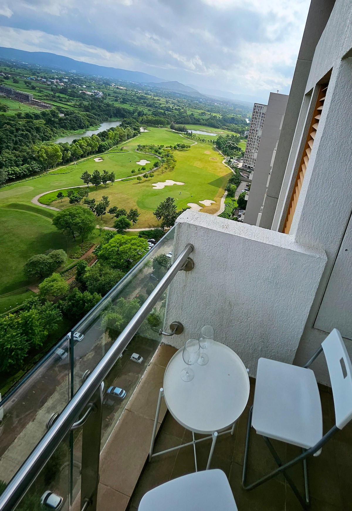 河滨高尔夫球场景观， 20楼， AirbnbLux