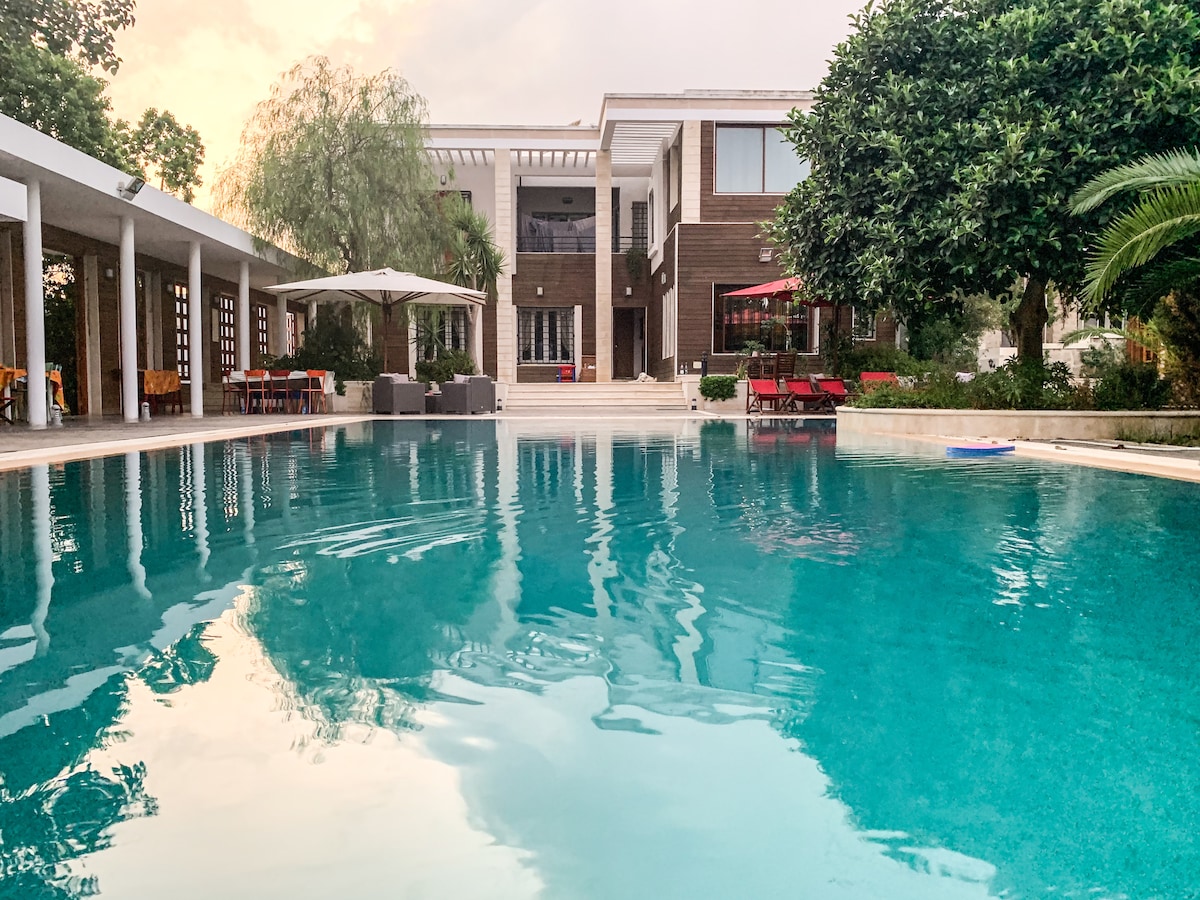 Chambre Elissa avec piscine en pleine nature