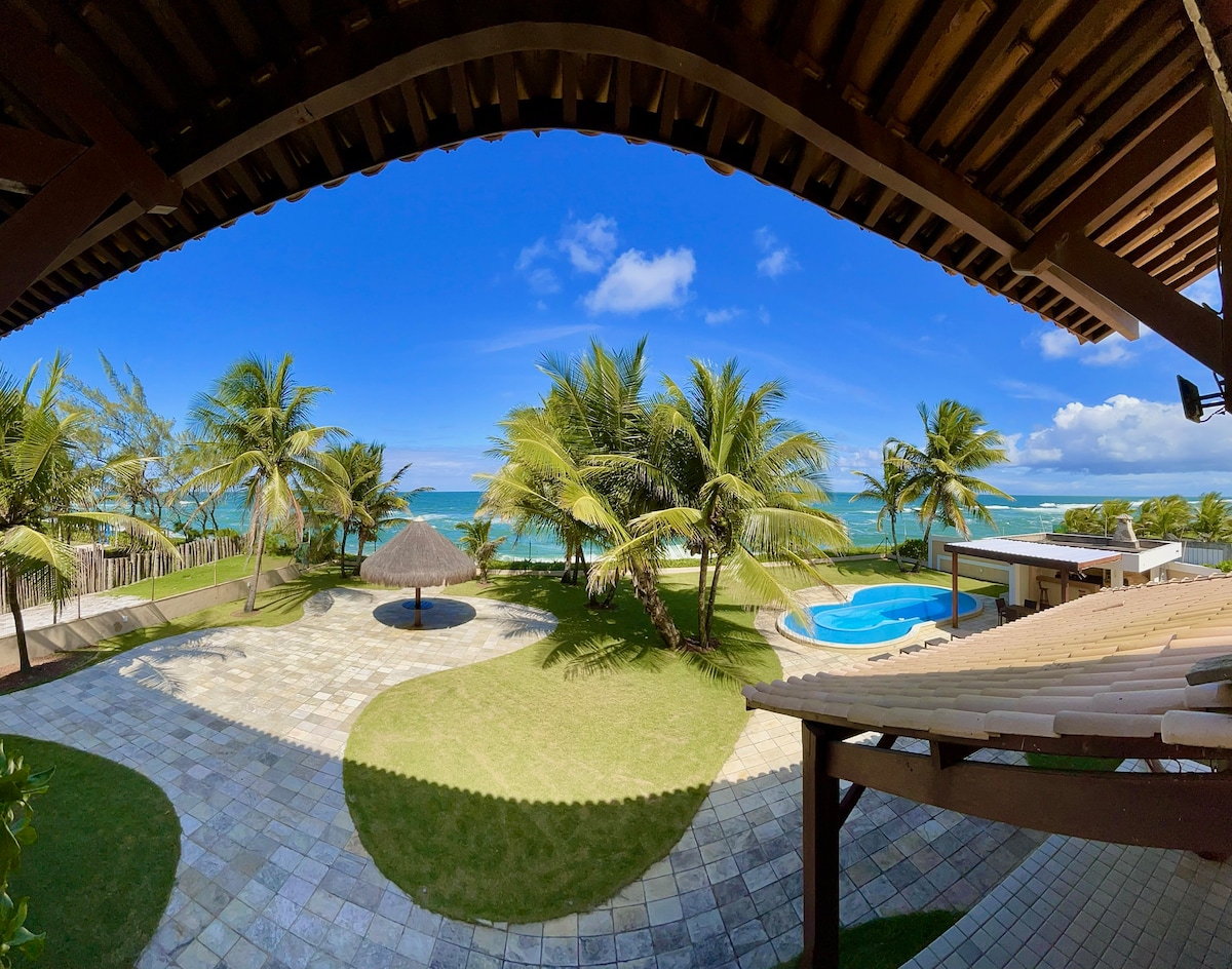 Casa Coral, casa beira mar na Barra de São Miguel