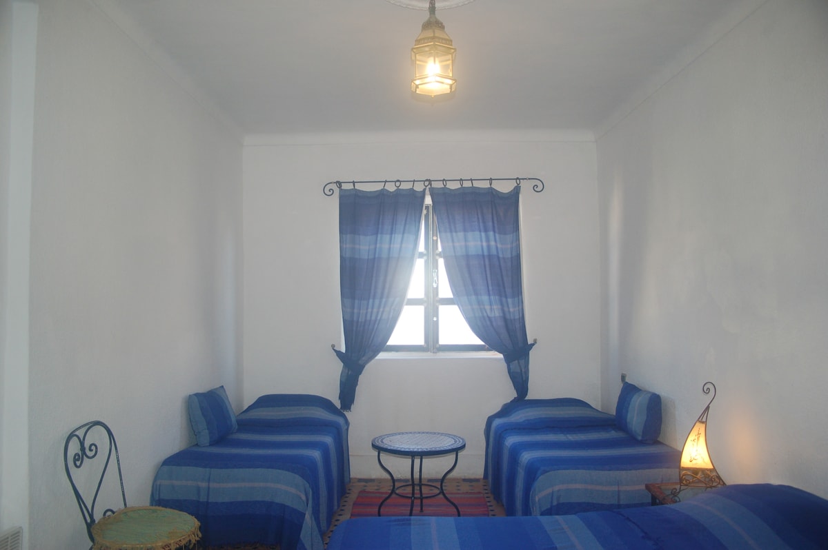 Chambre triple au Riad Grand Large Essaouira