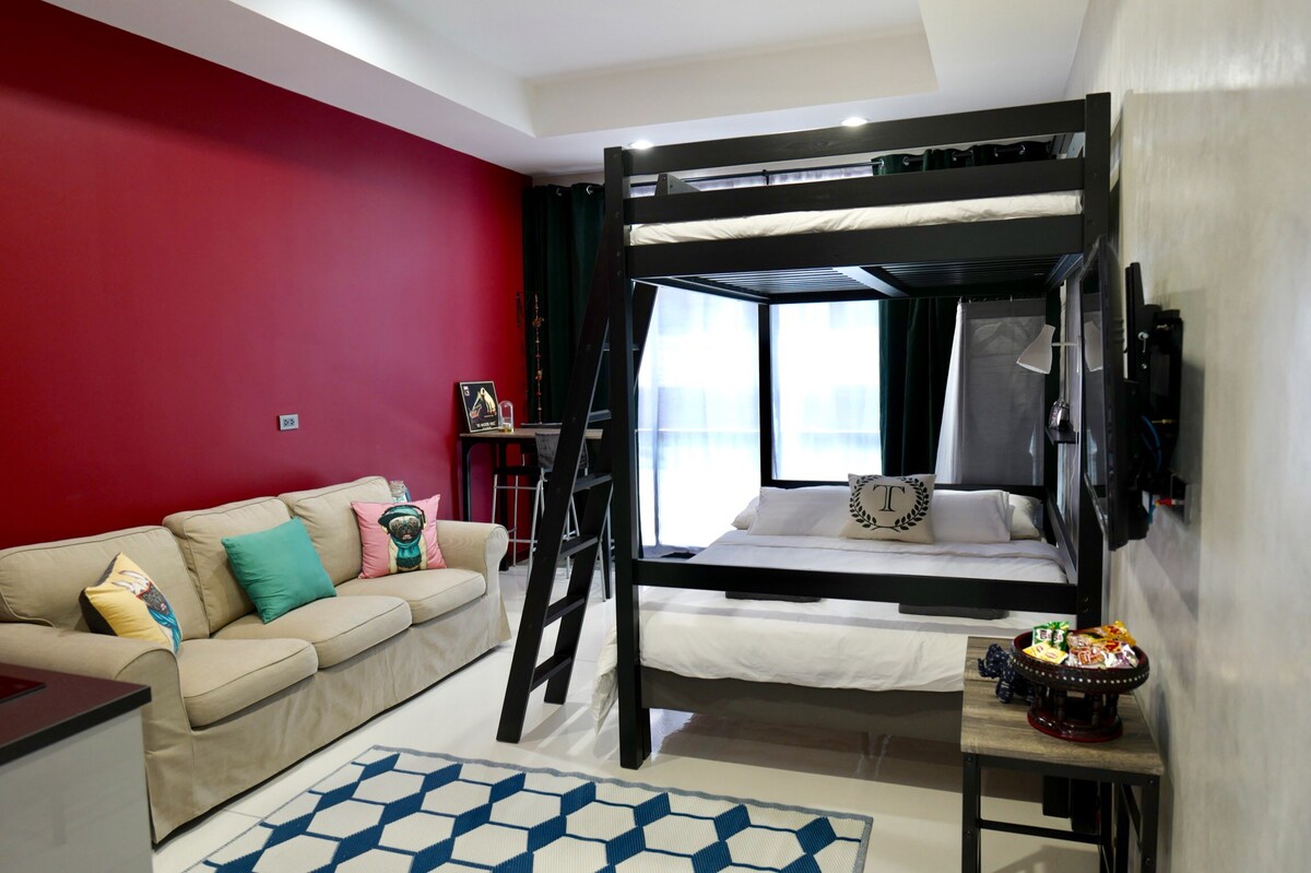 曼谷市中心实用的舒适单间公寓