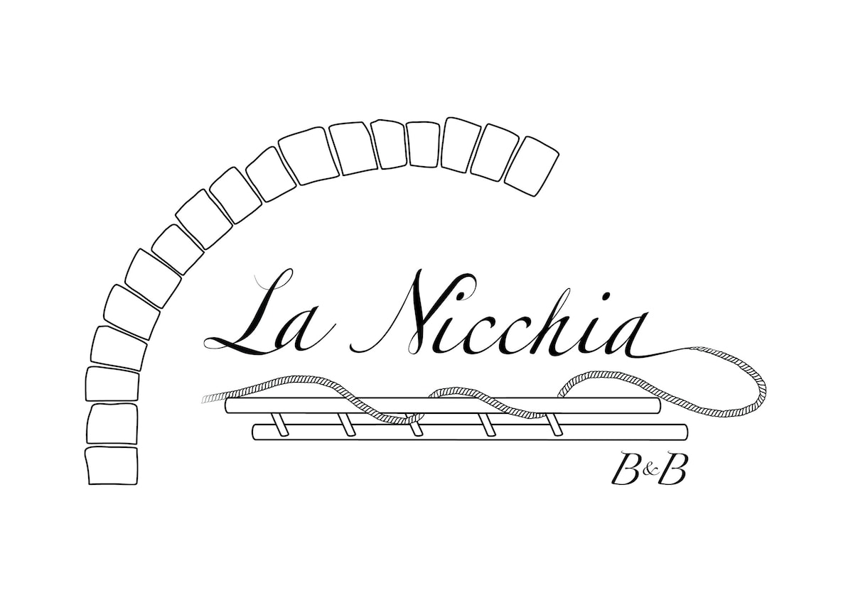 La Nicchia B&B -带阳台的双人客房