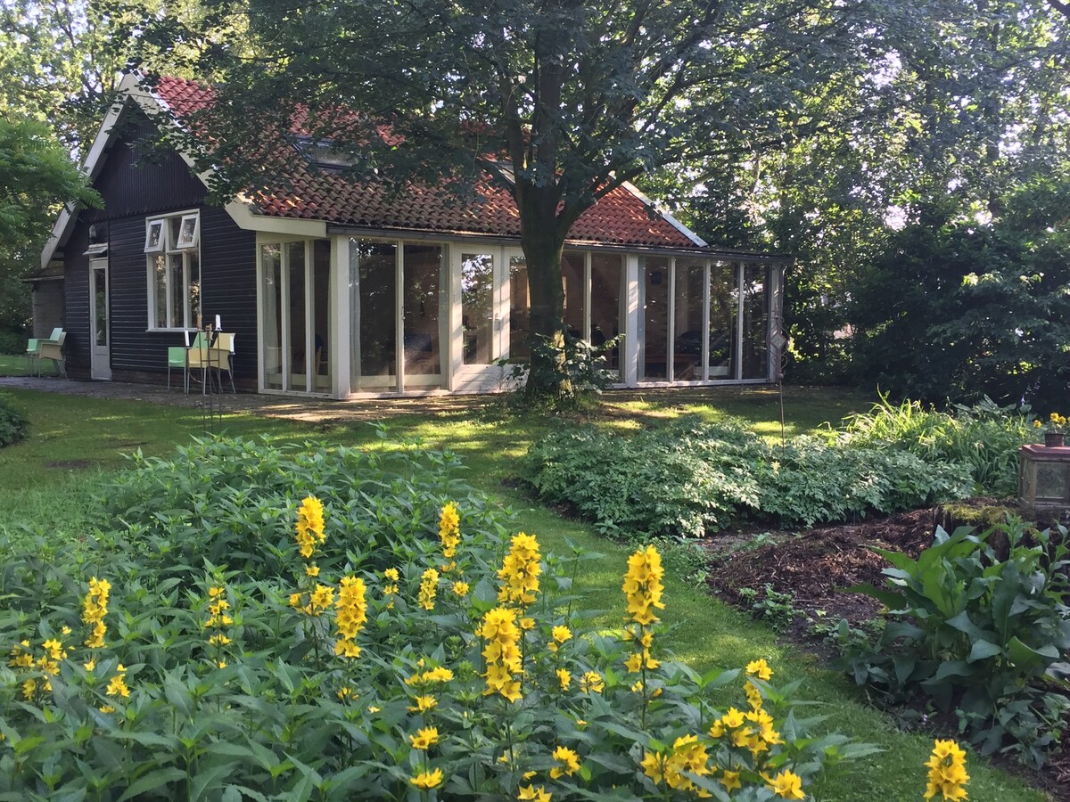 Vakantiehuisje met unieke flair van licht en rust