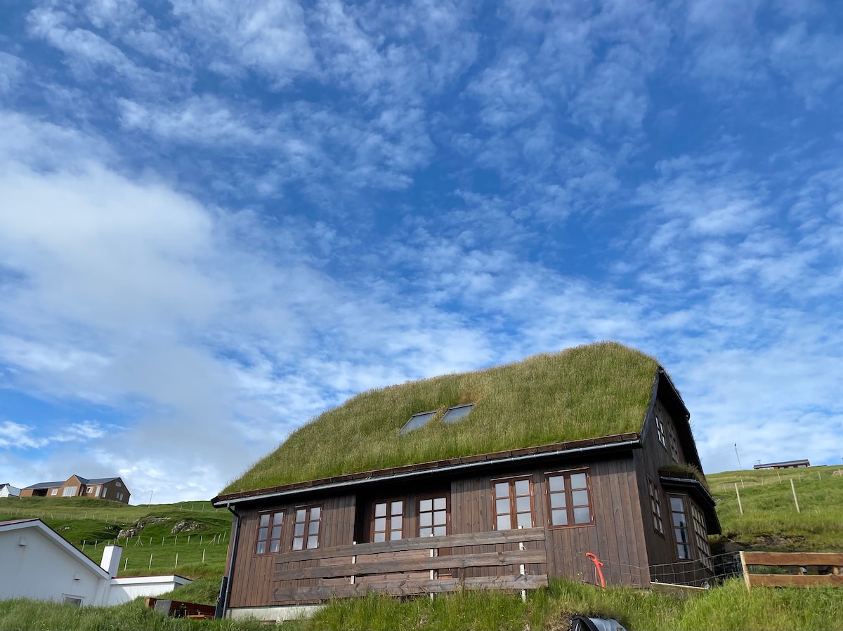 舒适的乡村住宅-可欣赏峡湾景观