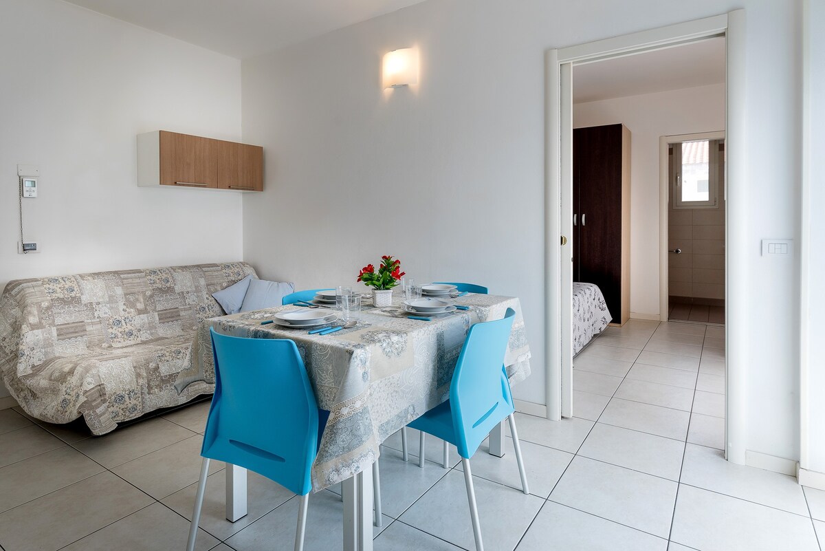 Bilocale 4 persone Residence Acqua suite Marina